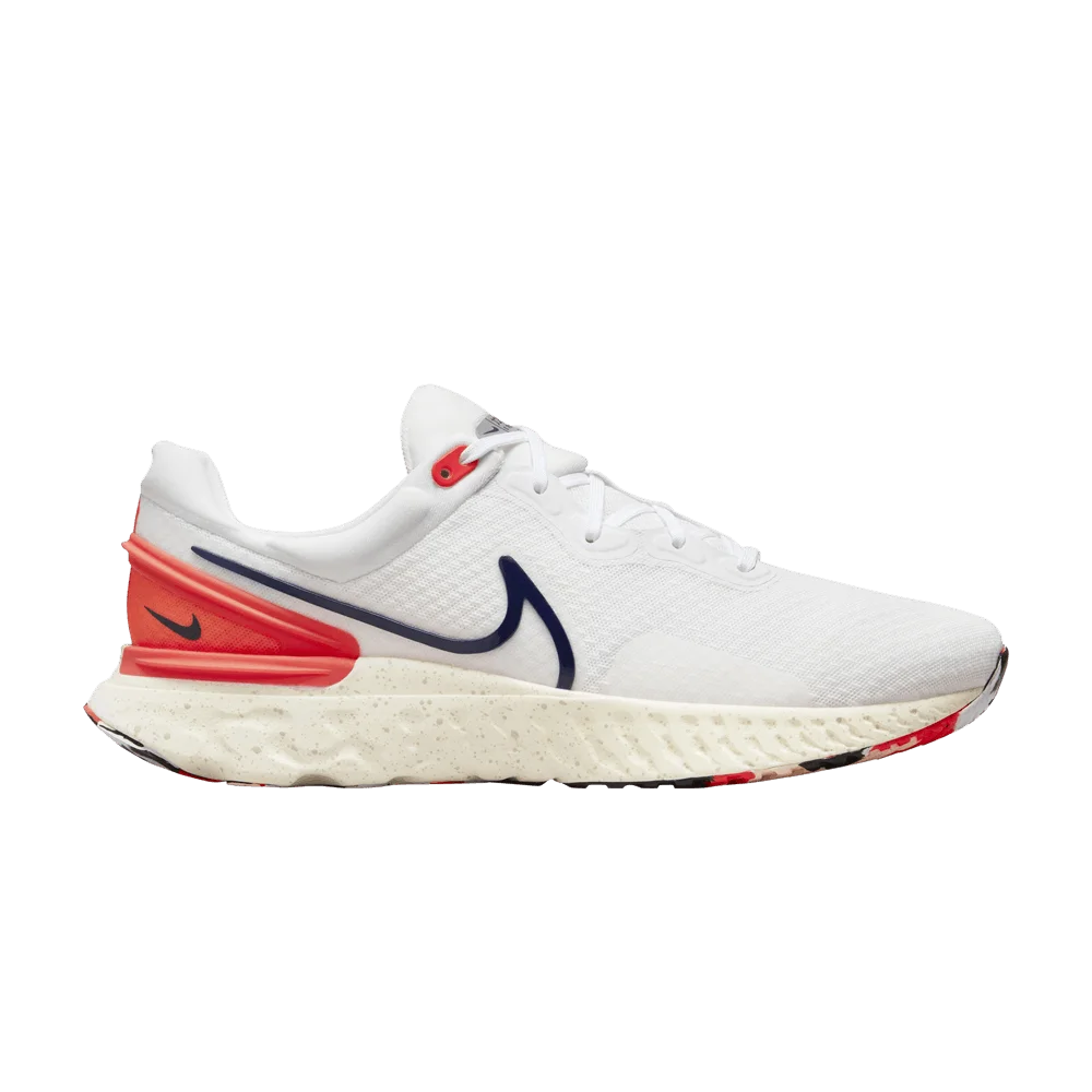 Krossovki-Nike-React-Miler-3-White-Bright-Crimson-Obsidian
