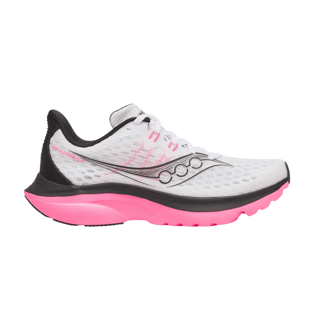 Кроссовки Saucony Wmns Kinvara 16 'White Black Pink'