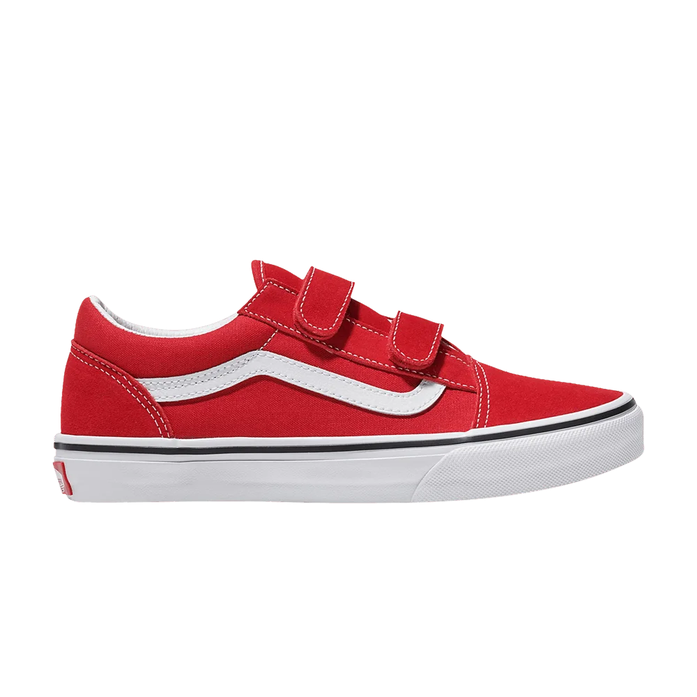 Кроссовки Vans Old Skool V Kids 'Racing Red'