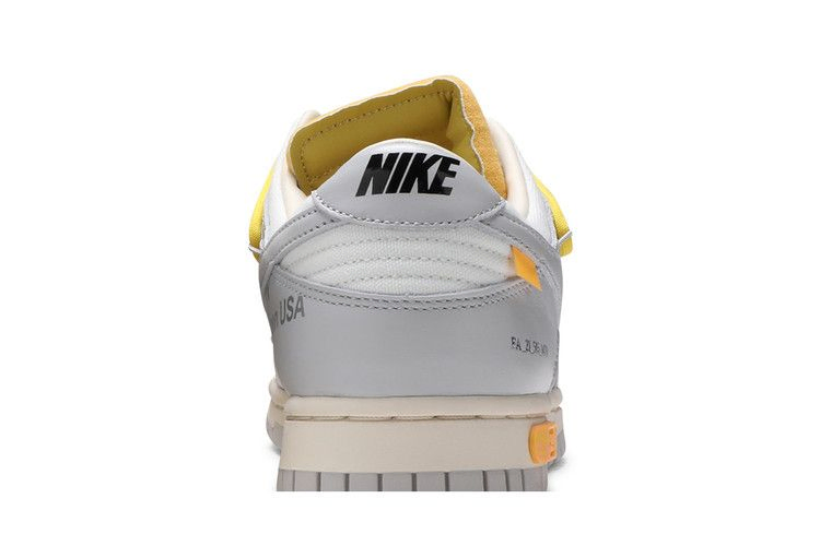 Кроссовки Off-White x Nike Dunk Low 'Lot 29 of 50'