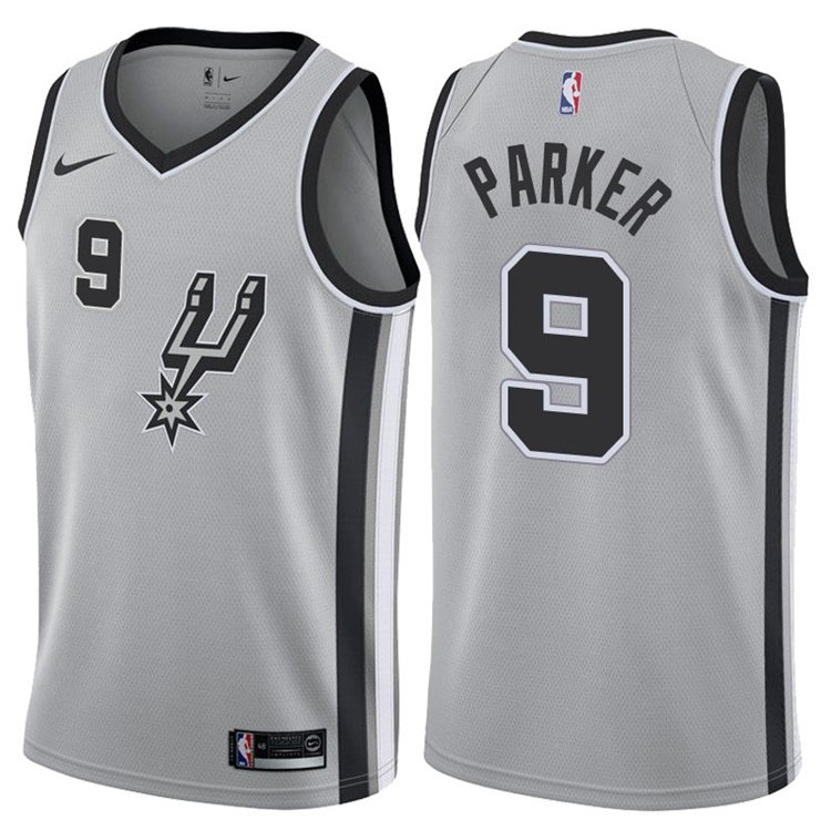 2017-18-Tony-Parker-San-Antonio-Spurs-9-Statement-Gray