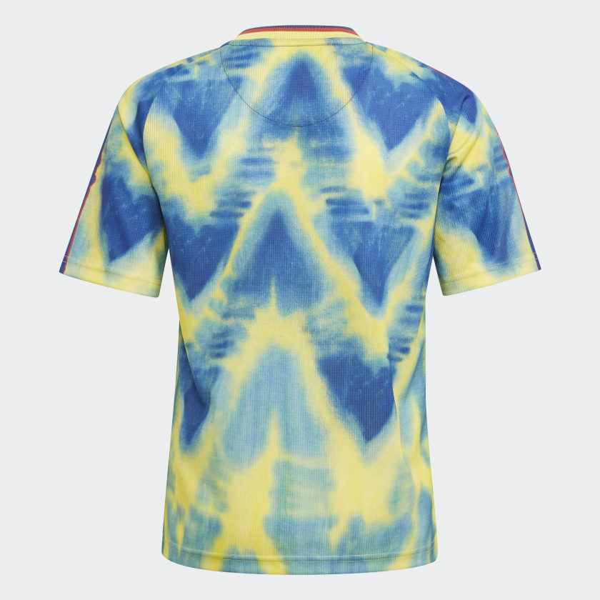 Баскетбольная футболка adidas Arsenal Human Race Kids Jersey Eqt Yellow/Collegiate Navy