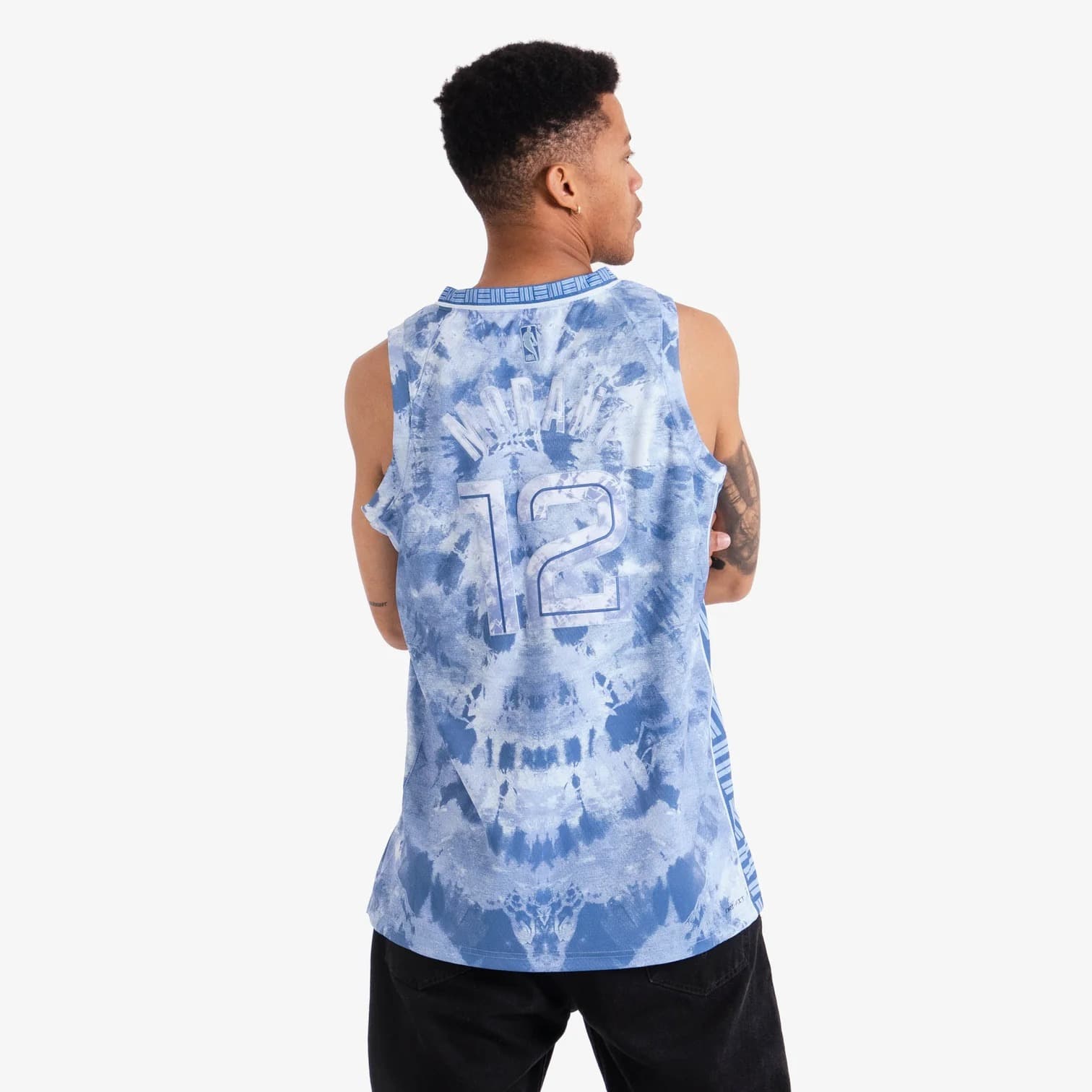 Баскетбольная джерси 2023 Memphis Grizzlies Ja Morant #12 Swingman Select Series Blue Jersey