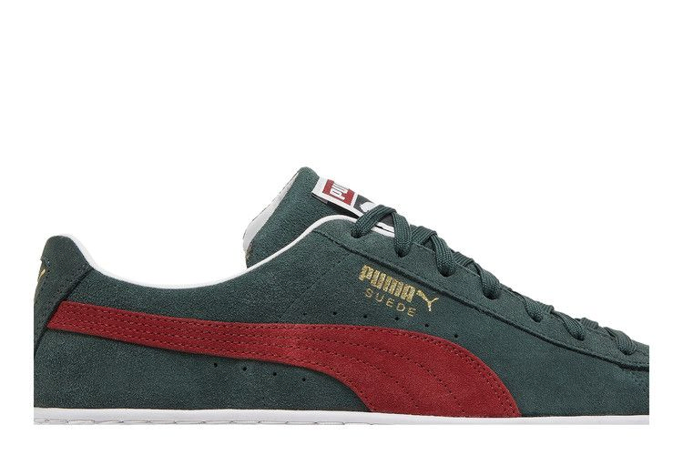 Кроссовки Puma Suede Classic 21 'Green Gables Intense Red'