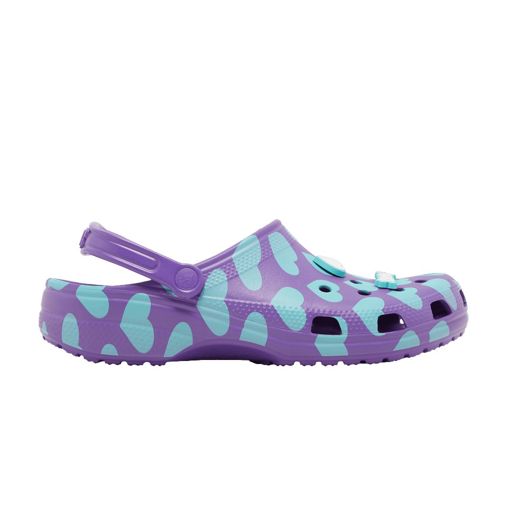 Сабо Awake NY x Crocs Classic Clog 'Home Is Where The Heart Is - Purple'