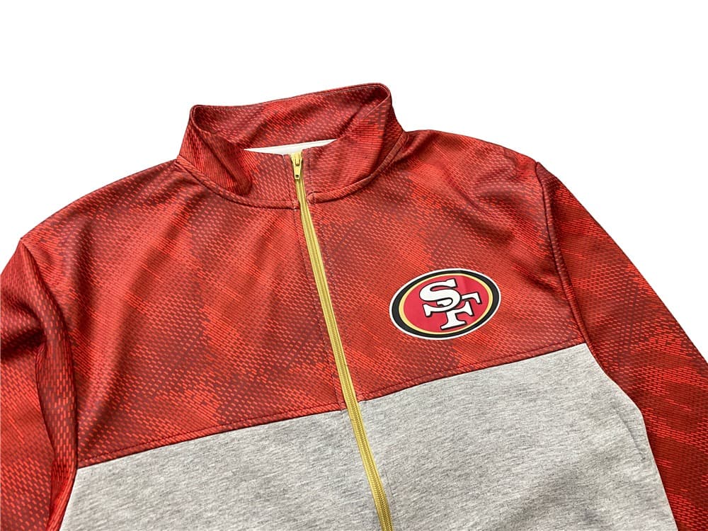 Куртка с воротником-стойкой B20THER NFL 49ers Red Jacket