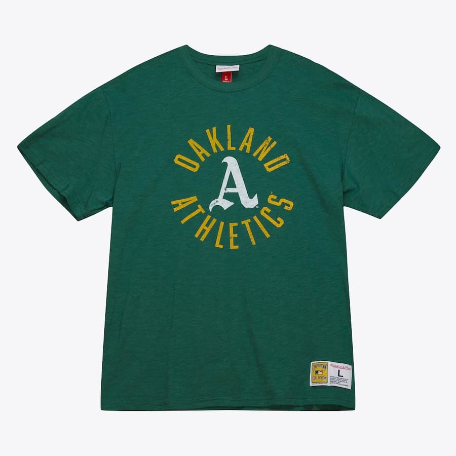 Футболка Mitchell & Ness Green Athletics Legendary Slub T-Shirt