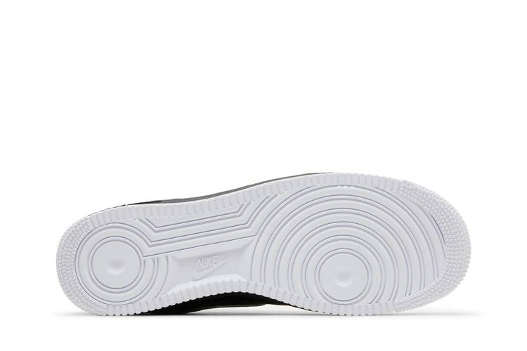 Кроссовки Nike Air Force 1 '07 'Black White Outlined Swoosh'