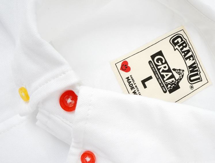 GRAF HustleHard Rare White Shirt