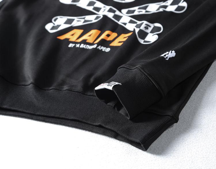 Худи AAPE Chessboard Black Camo