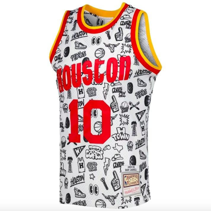 1993-94-Houston-Rockets-10-Sam-Cassell-Mitchell-Ness-Doodle-White-Jersey-3