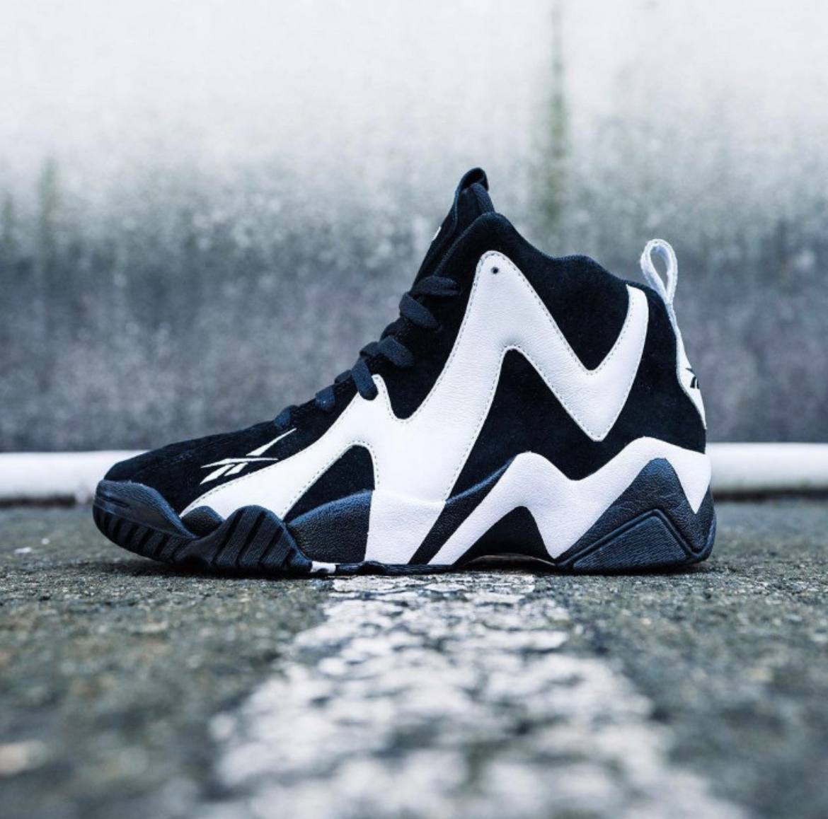 Кроссовки Reebok Kamikaze II Black White (2020)