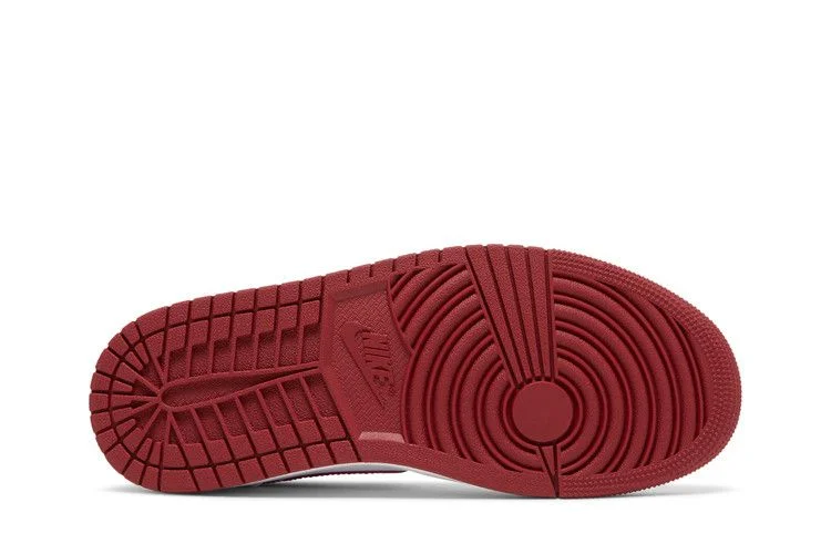 Кроссовки Wmns Air Jordan 1 Mid 'White Pomegranate'