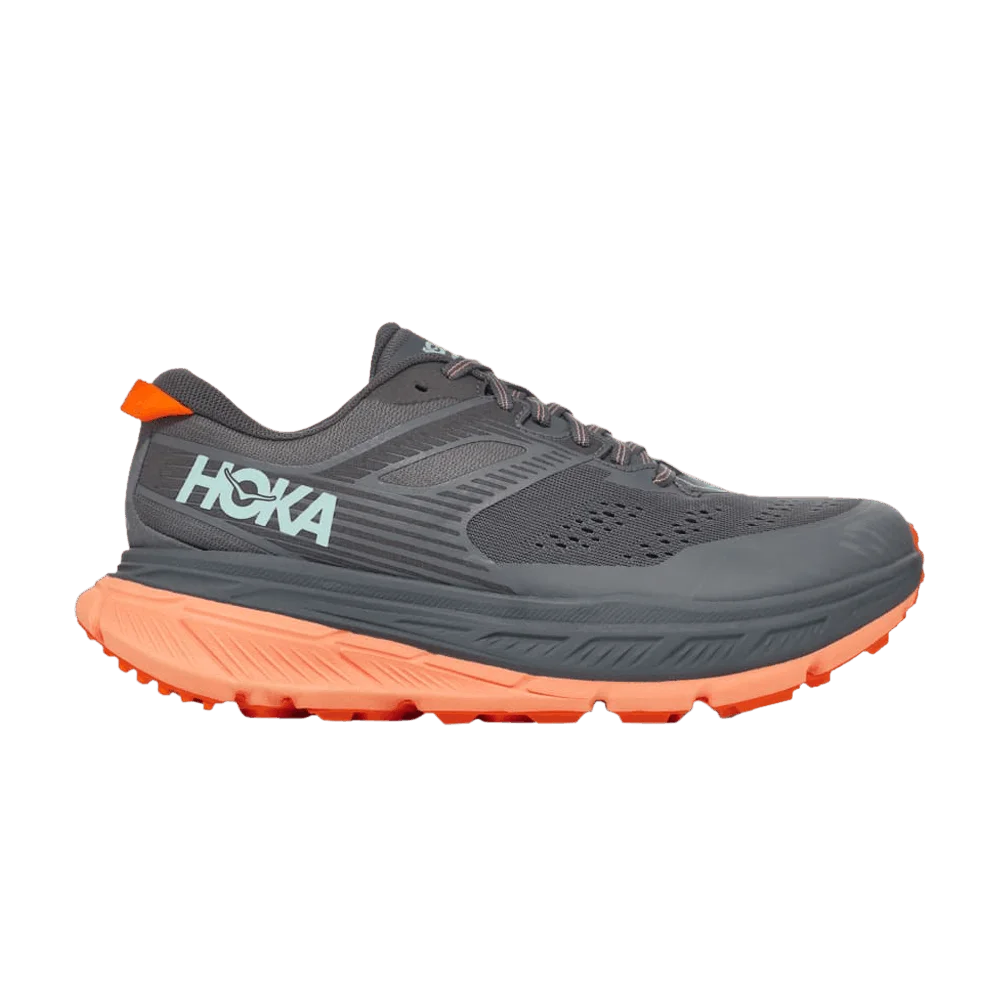 Кроссовки HOKA Wmns Stinson 6 'Castlerock Cantaloupe'