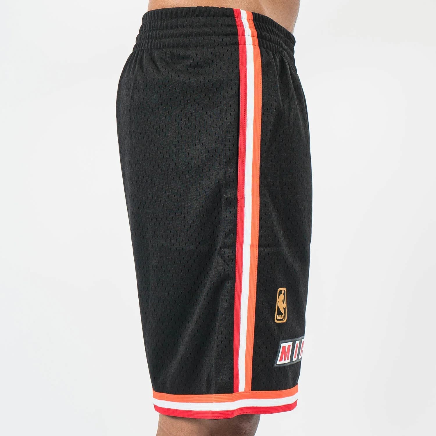 Mitchell-Ness-Miami-Heat-1996-97-Hardwood-Classics-Throwback-Swingman-NBA-Shorts-4