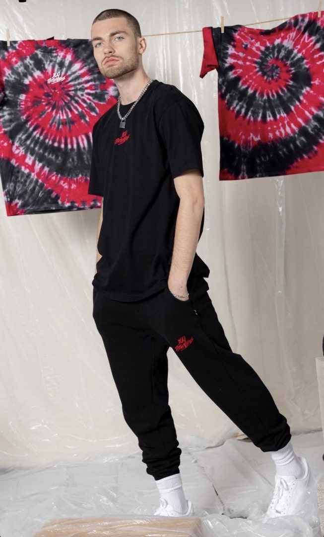 Спортивные штаны 100 Thieves Jam Fleece Pant Black/Red