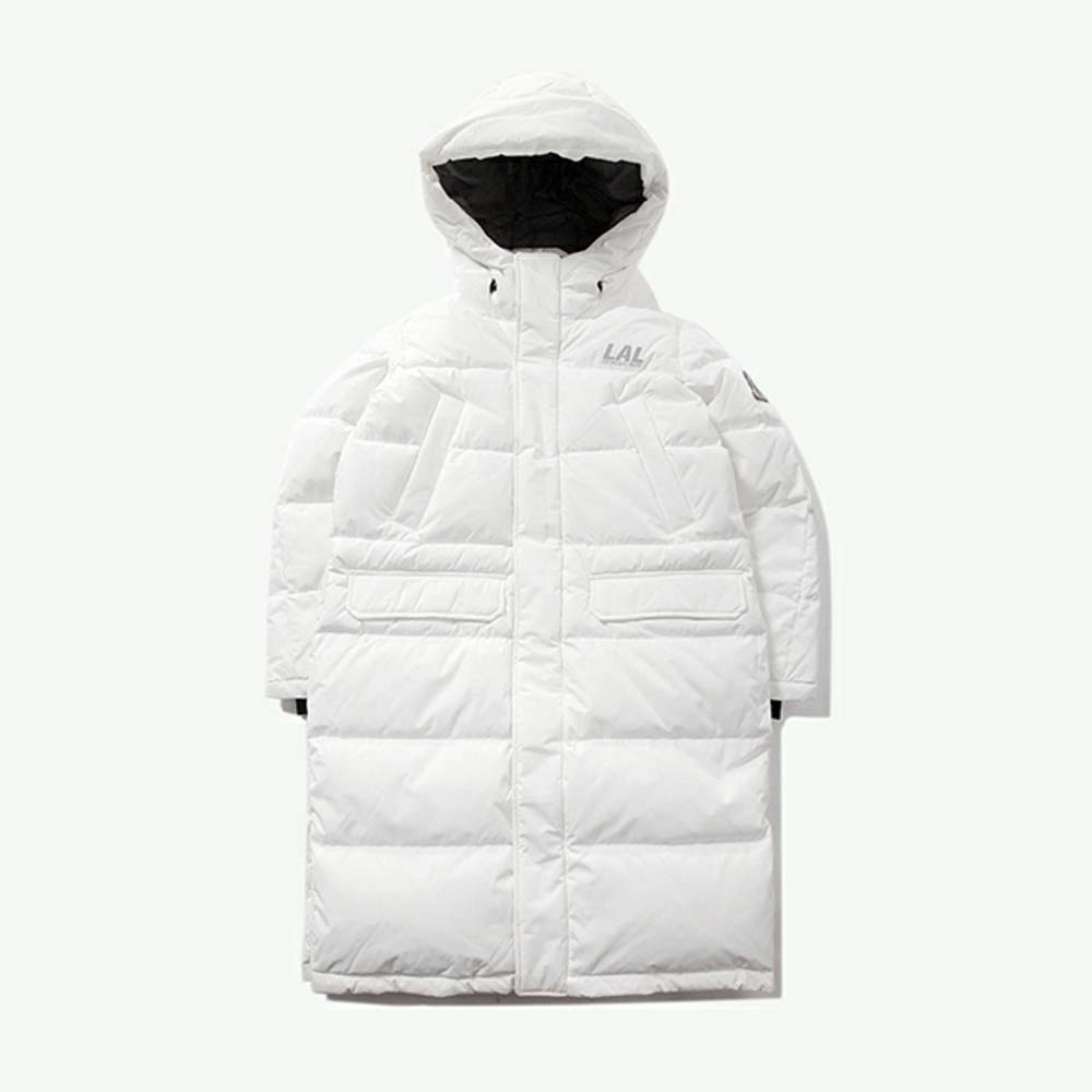 Пуховик 2020 Los Angeles Lakers White Down Jacket Unisex