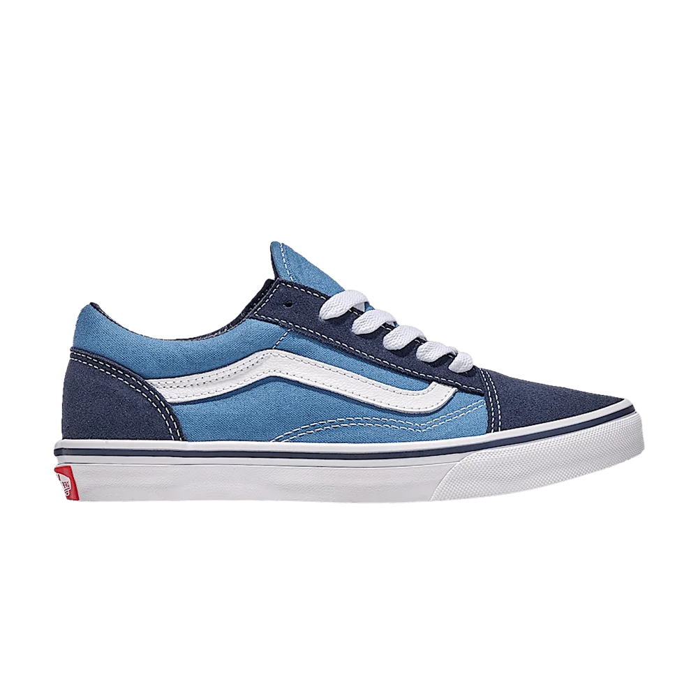 Krossovki-Vans-Old-Skool-Kids-Navy-Blue