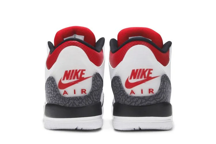 Кроссовки Air Jordan 3 Retro Denim SE GS 'Fire Red'