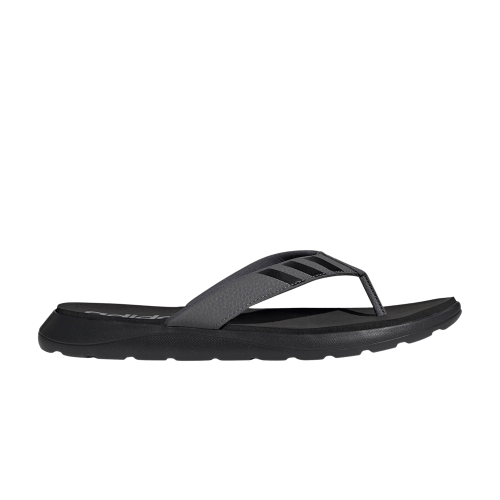 Adidas Comfort Sandal 'Black Grey'