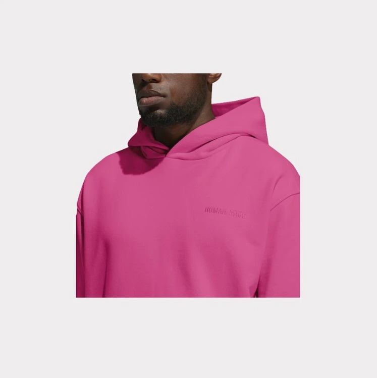 Худи adidas Pharrell Williams Basics Hoodie Semi Solar Pink