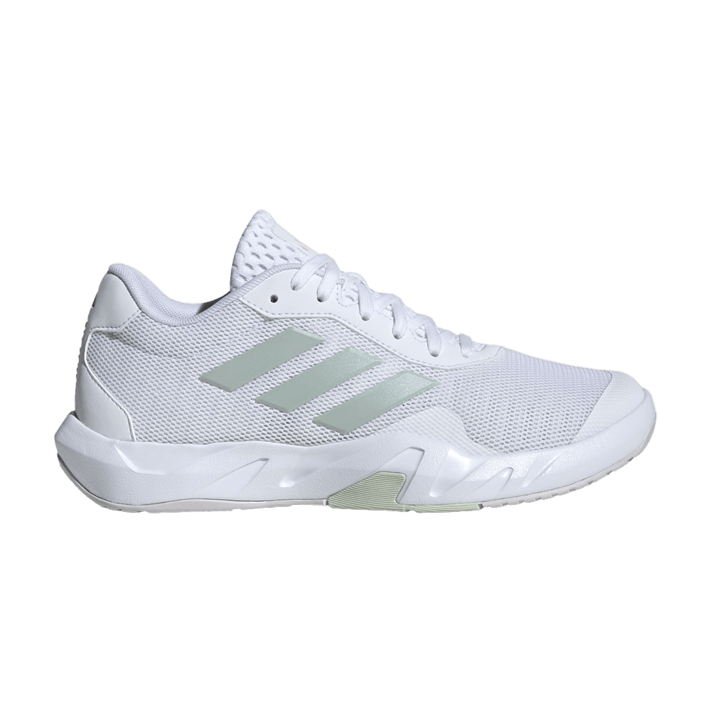 Кроссовки Adidas Wmns Amplimove 'White Linen Green Metallic'