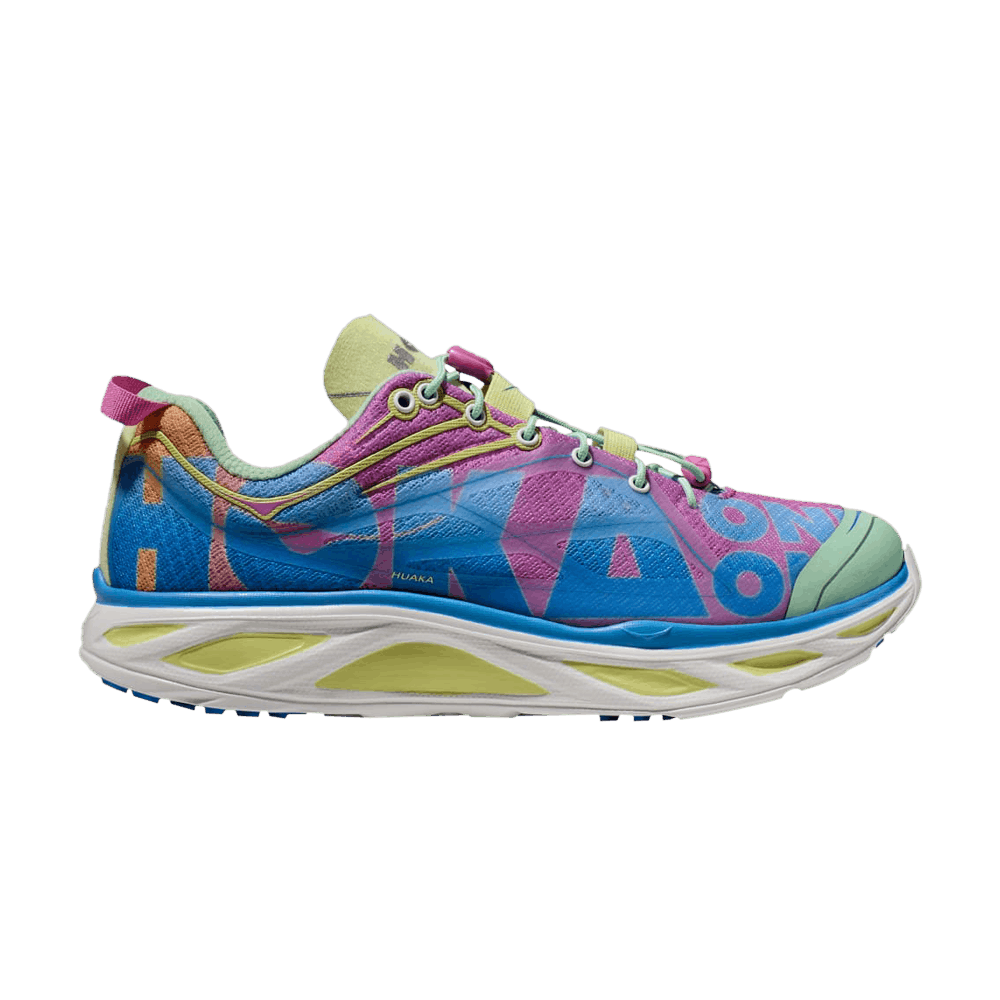 Кроссовки HOKA Huaka Origins 'All Aboard Cyclamen'