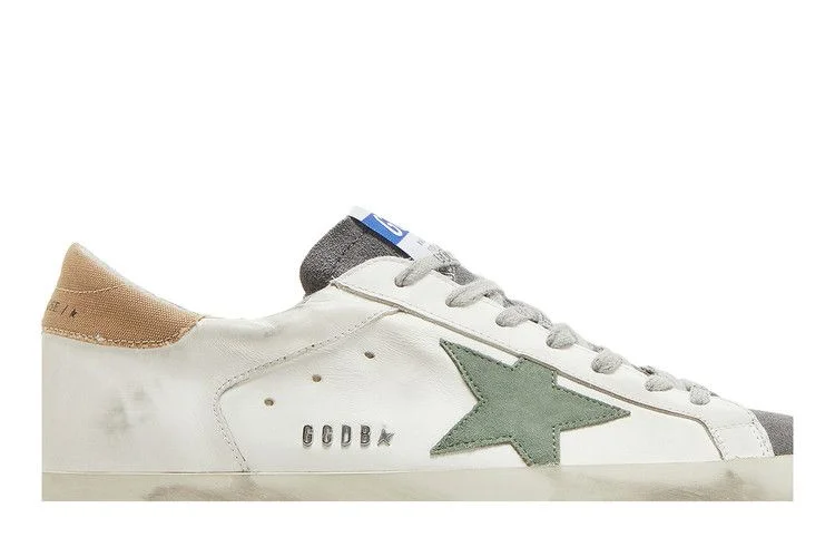 Кроссовки Golden Goose Superstar 'White Military Green'