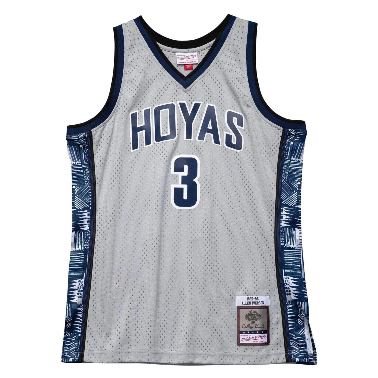 Баскетбольная джерси Mitchell & Ness Allen Iverson Georgetown Hoyas College NCAA Swingman Jersey