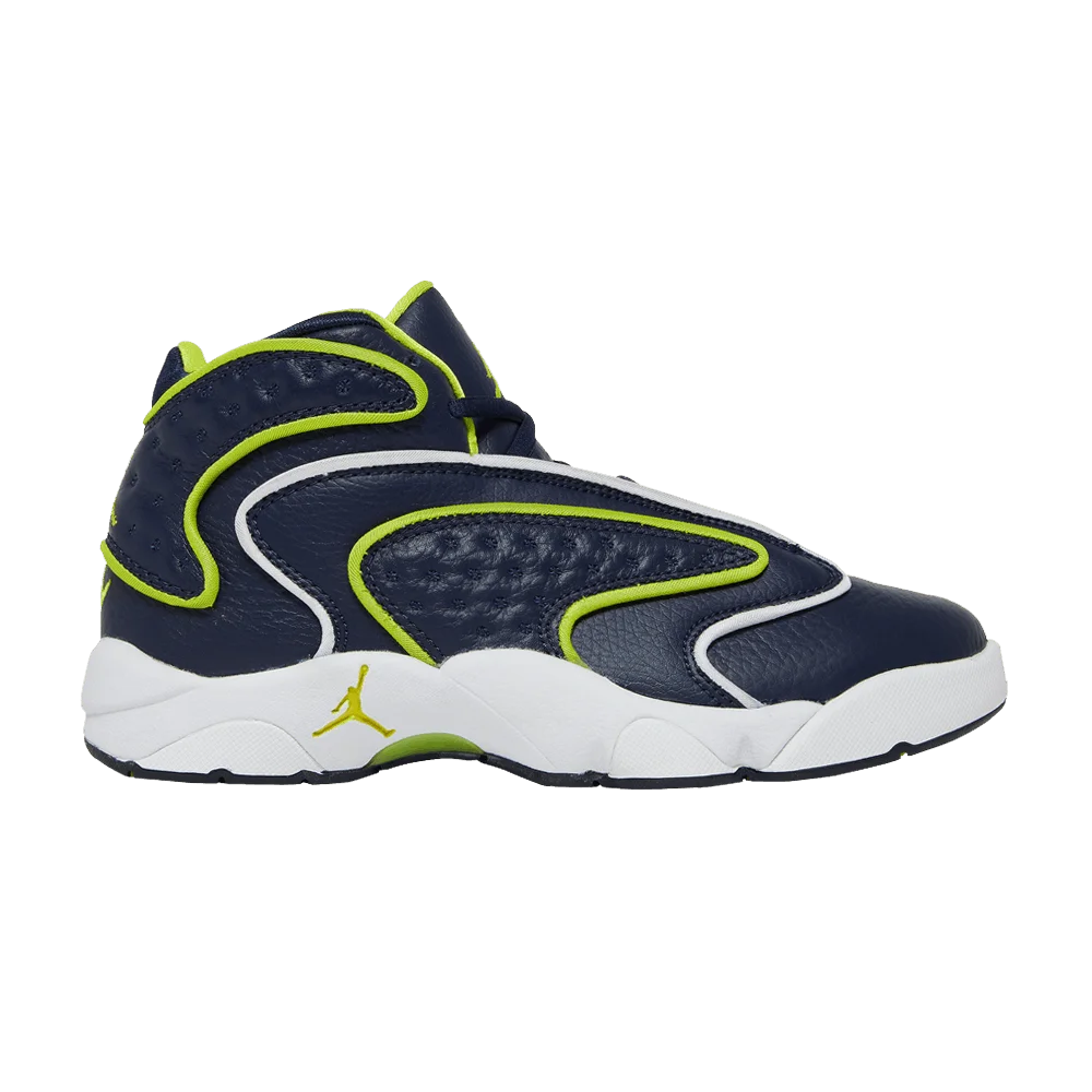 Кроссовки Wmns Air Jordan OG 'College Navy Venom Green'