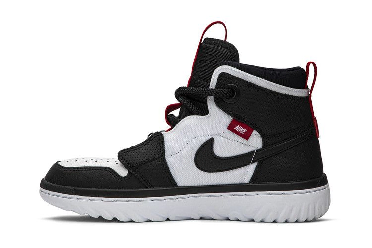 Кроссовки Air Jordan 1 React High 'Black White'