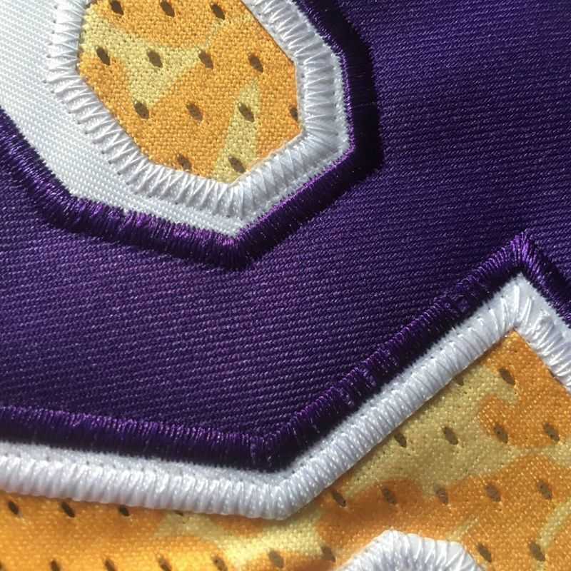 Баскетбольная джерси Bape x Mitchell & Ness Lakers ABC Basketball Yellow