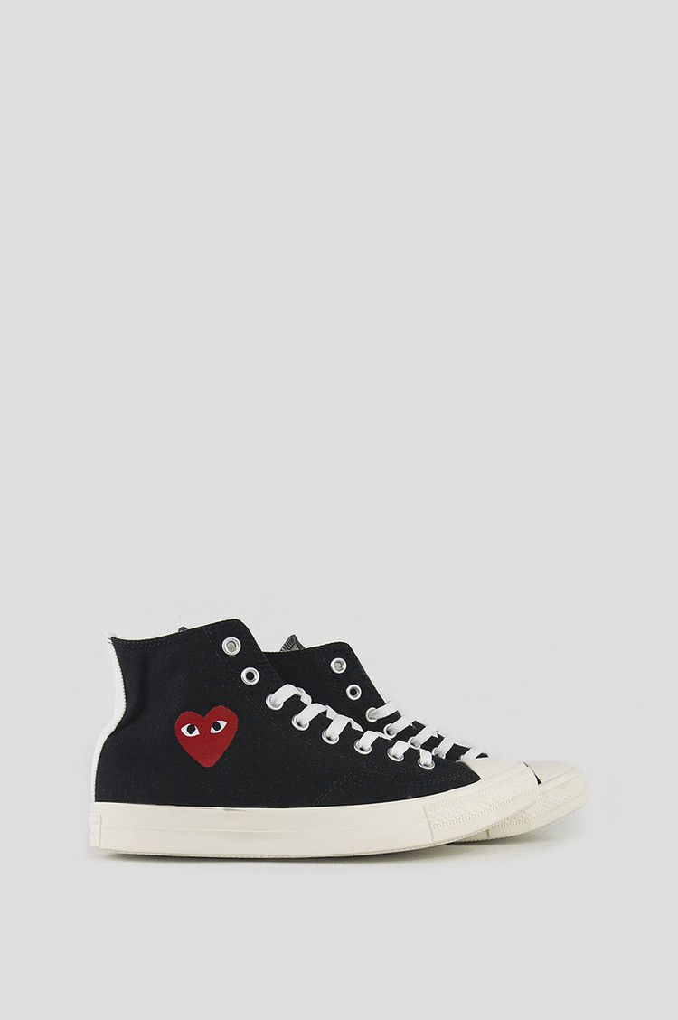 Кроссовки Comme des Garçons x Converse Chuck Taylor All Star Hi 'Black'