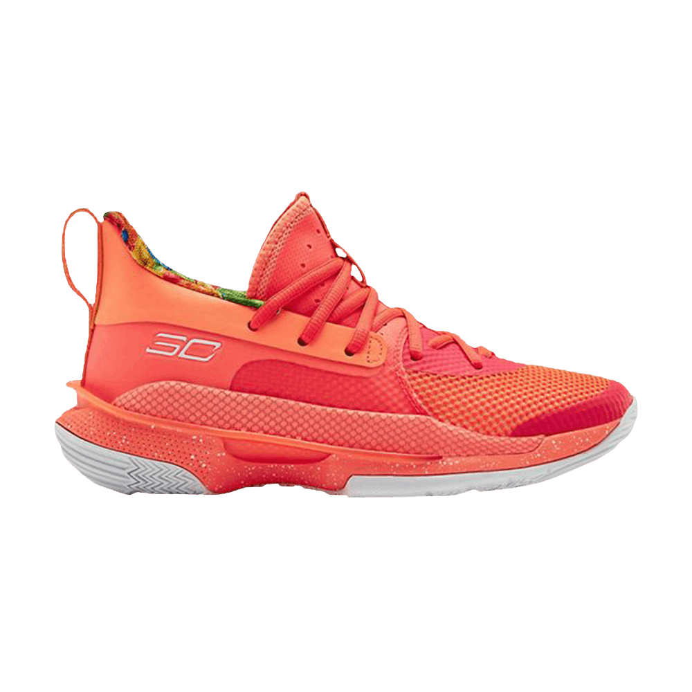Кроссовки Under Armour Sour Patch Kids x Curry 7 GS 'Peach Plasma'