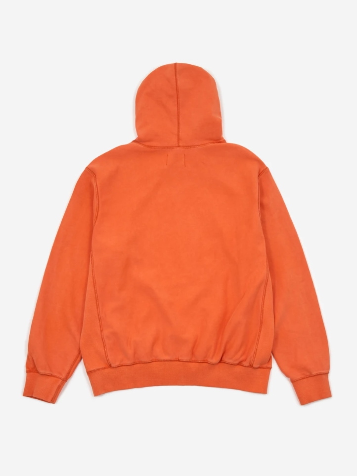 Худи Awake Embroidered Logo Hoodie Red Orange