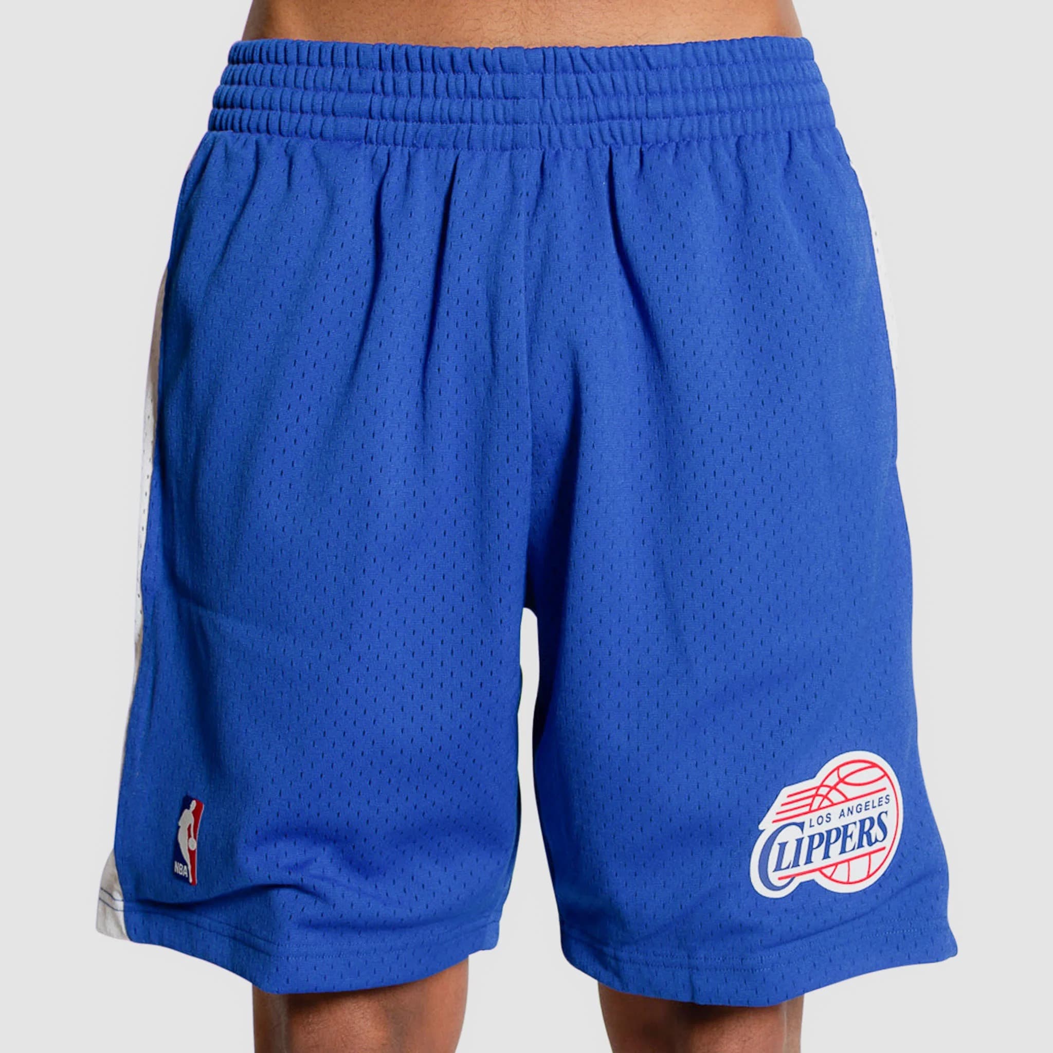 Спортивные шорты Mitchell & Ness Los Angeles Clippers 2002-03 Hardwood Classics Throwback Swingman NBA Shorts