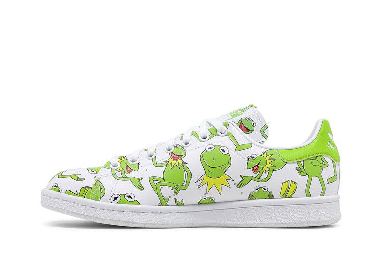 Кроссовки The Muppets x adidas Stan Smith 'Kermit The Frog Allover Print'