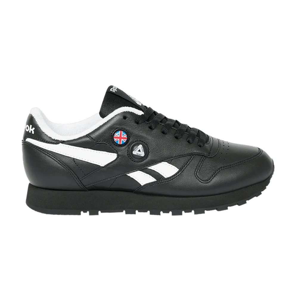 Кроссовки Palace x Reebok Classic Leather Pump 'Black'