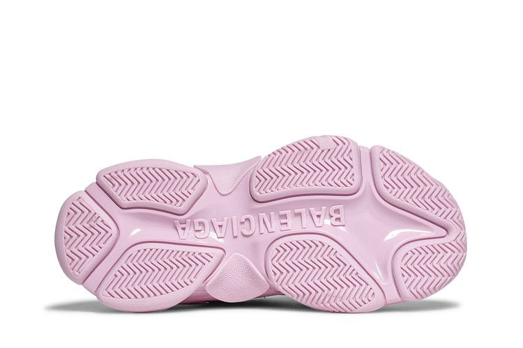 Кроссовки Balenciaga Wmns Triple S Sneaker 'Allover Logo - Pink'