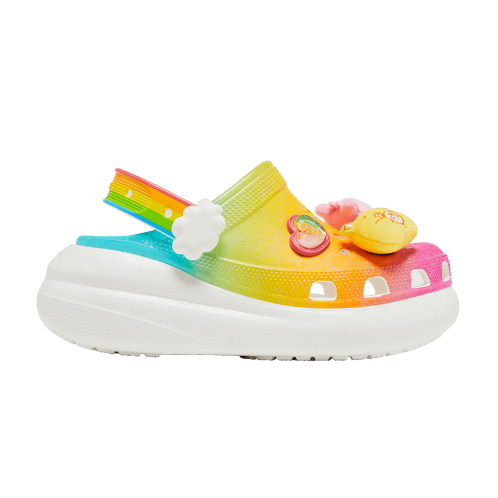Кроссовки Crocs Care Bears x Wmns Crush Clog 'Rainbow'