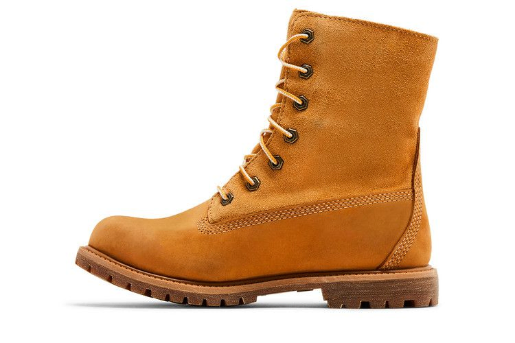 Timberland Wmns Fleece Fold Down Boot 'Wheat'