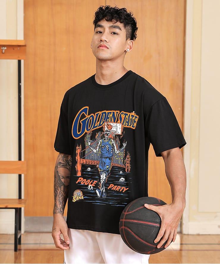 Футболка Ehot Golden State Pool Party Black T-Shirt
