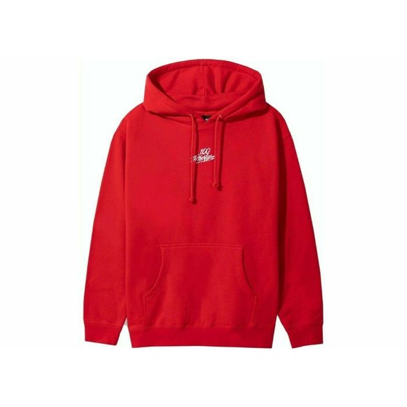 Худи 100 Thieves Logo Hoodie Red