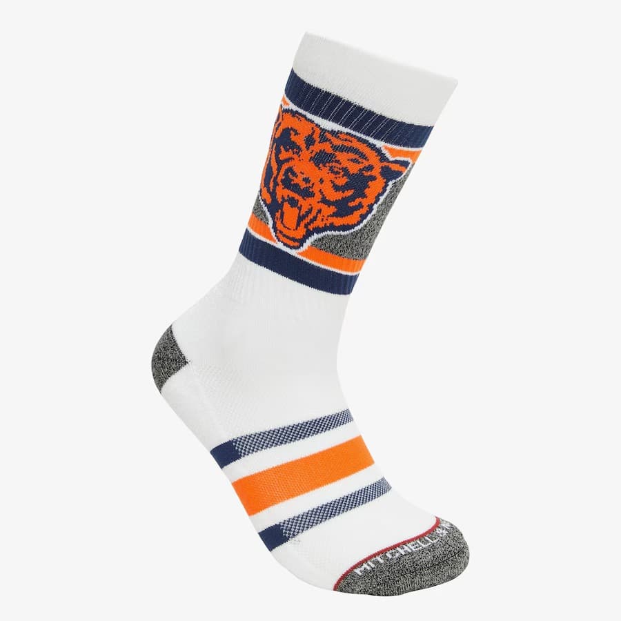 Спортивные носки Mitchell & Ness Chicago Bears Interception Crew Socks
