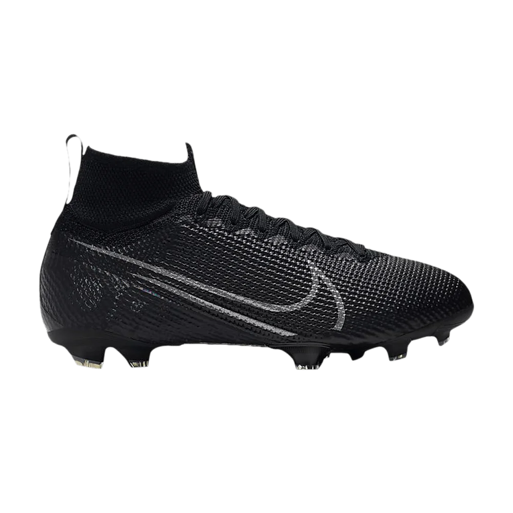 Krossovki-Nike-Mercurial-Superfly-7-Elite-FG-GS-Black-Grey