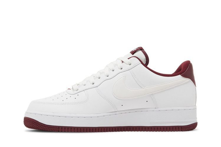 Кроссовки Nike Air Force 1 '07 'White Dark Beetroot'