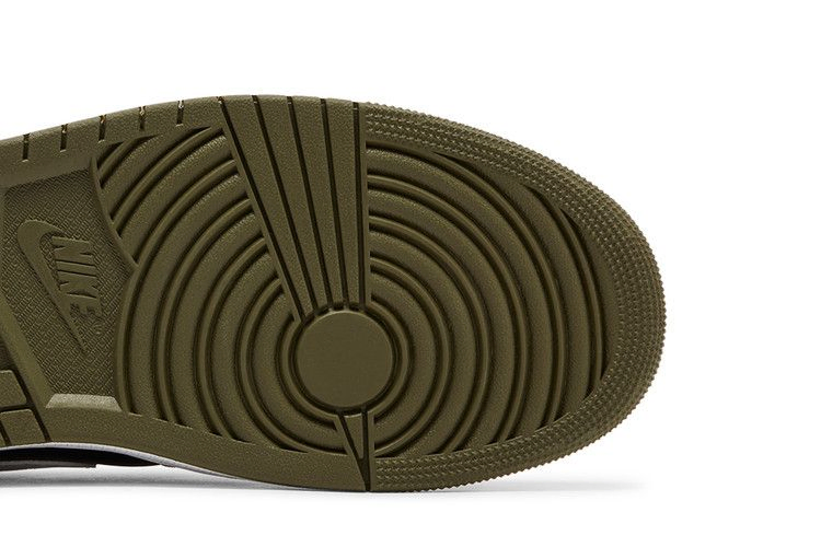 Кроссовки Air Jordan 1 Mid 'Medium Olive'