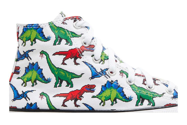 Кроссовки Converse Chuck Taylor All Star High GS '8-Bit Dino'