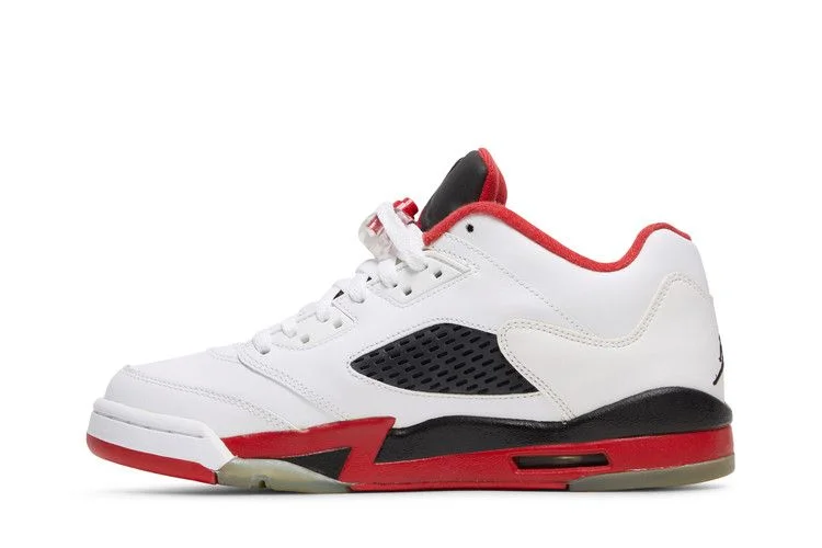 Кроссовки Air Jordan 5 Retro Low GS 'Fire Red' 2016
