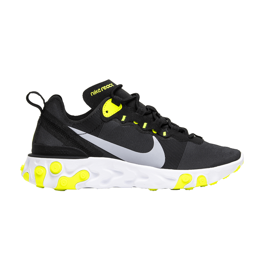 Кроссовки Nike Wmns React Element 55 'Black Volt'